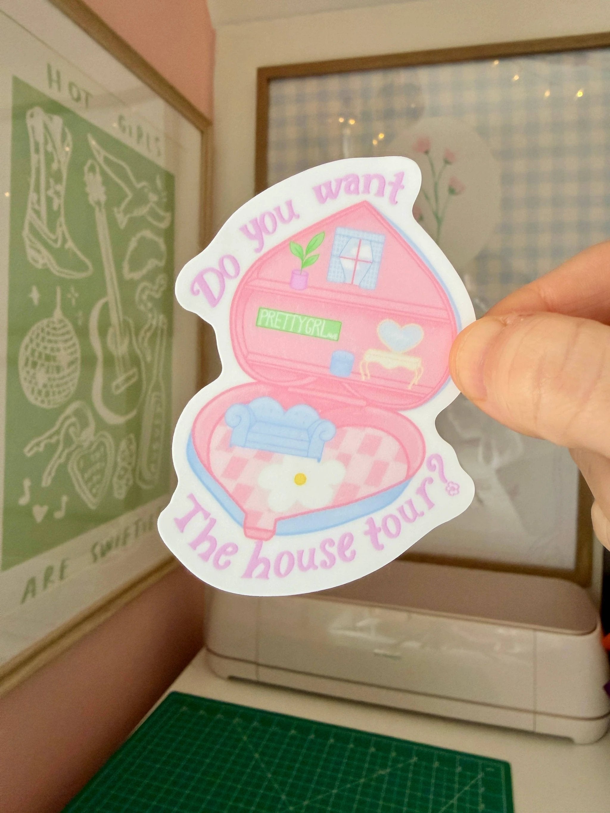 Hanstan Studio - House Tour Sticker by Hanstan Studio