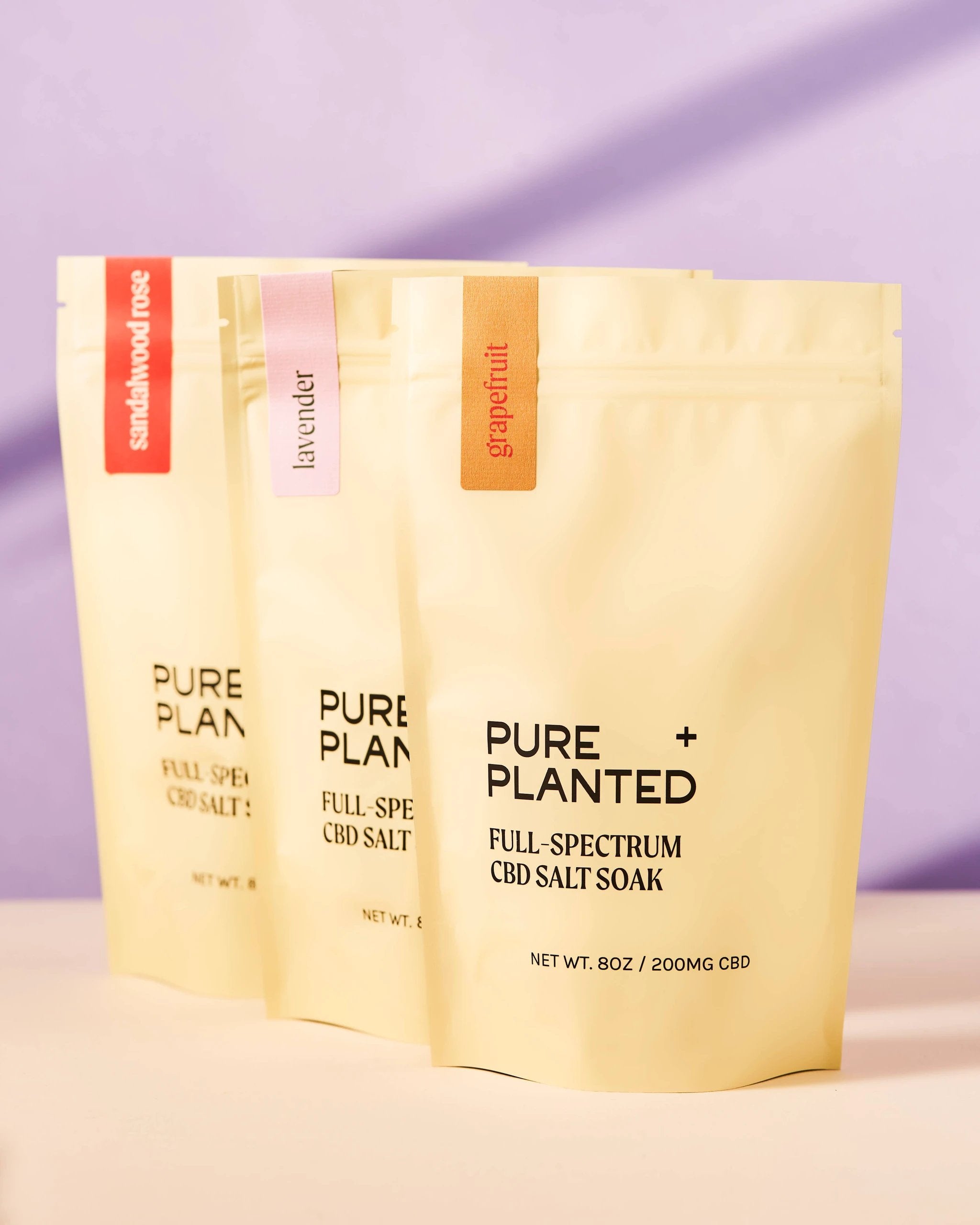 Full-Spectrum CBD Salt Soak by Pure + Planted CBD