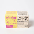 Milk Jar Candle Co. - Sunnyside - Pear & Nectarine Coconut Soy 8 oz Candle