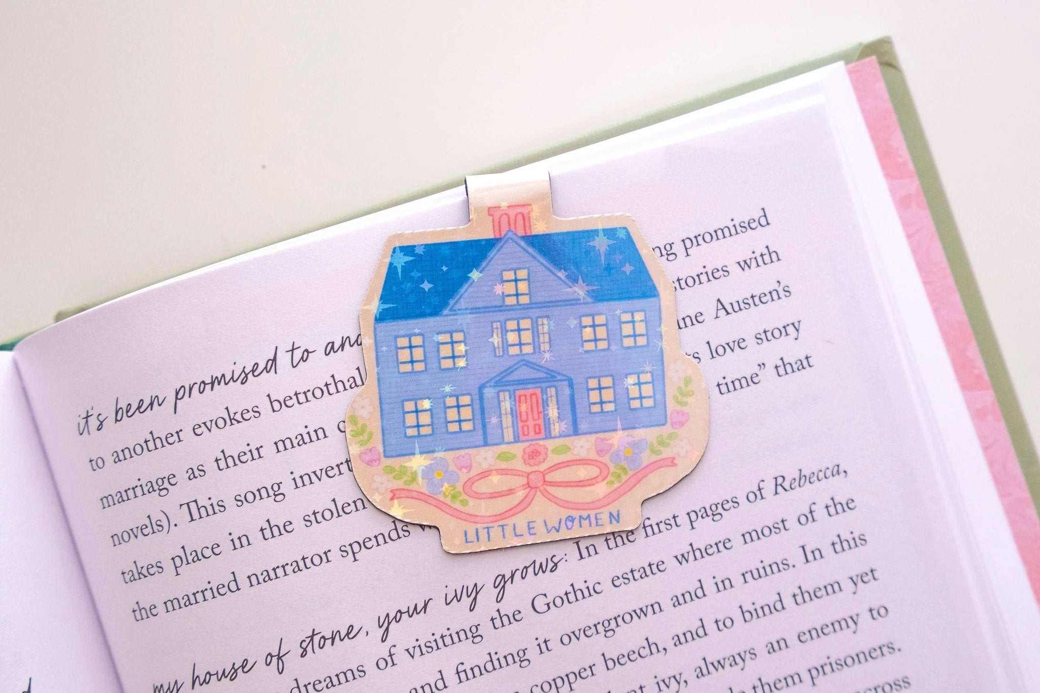 Hanstan Studio - Little Women Orchard House Bookmark by Hanstan Studio