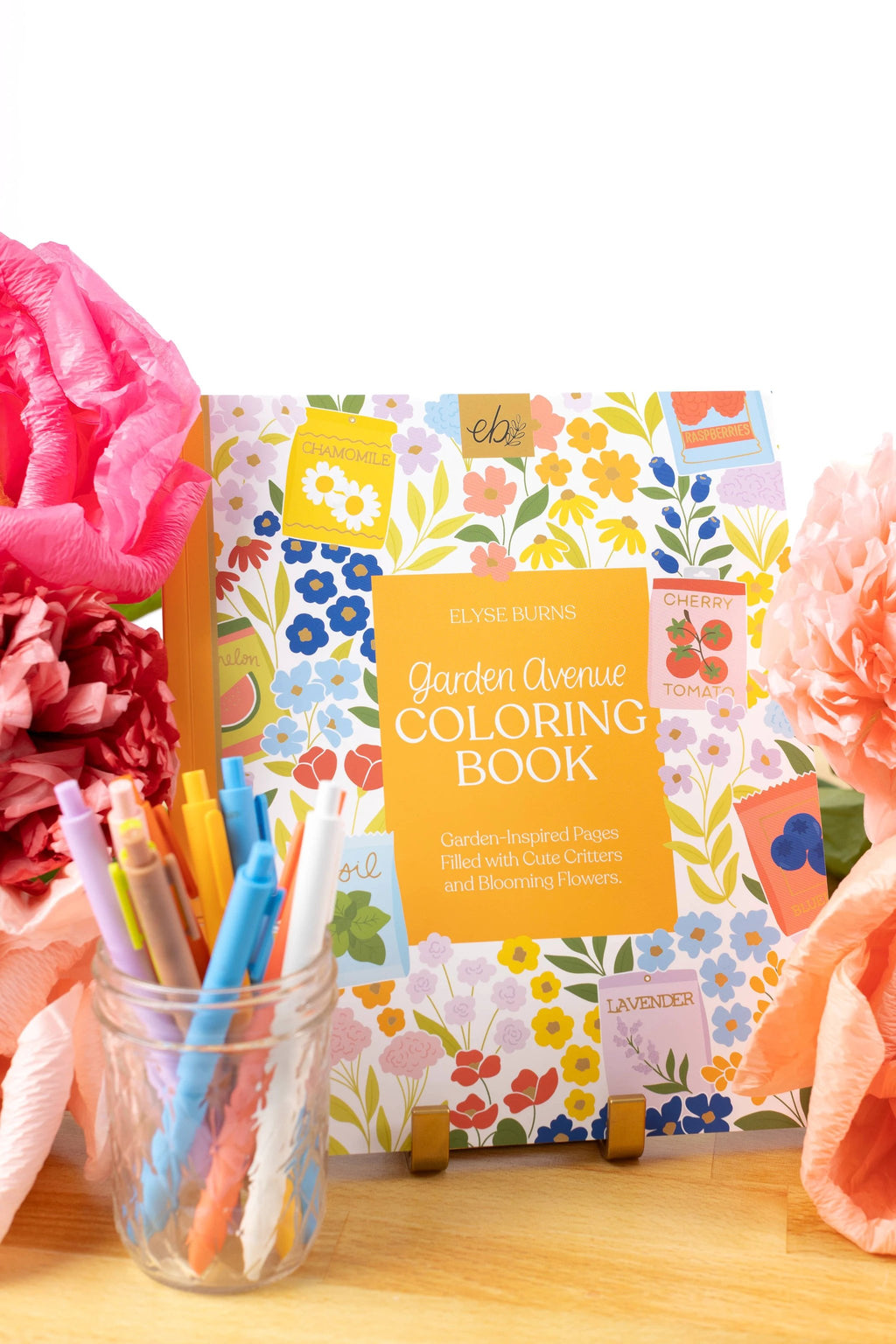Elyse Breanne Design - Garden Avenue Coloring Book by Elyse Breanne Design