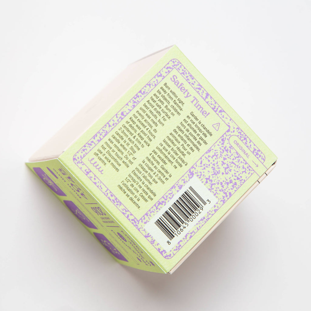 Milk Jar Candle Co. - Bohemia - Lemongrass, Lavender & Sage Coconut Soy 8oz Candle