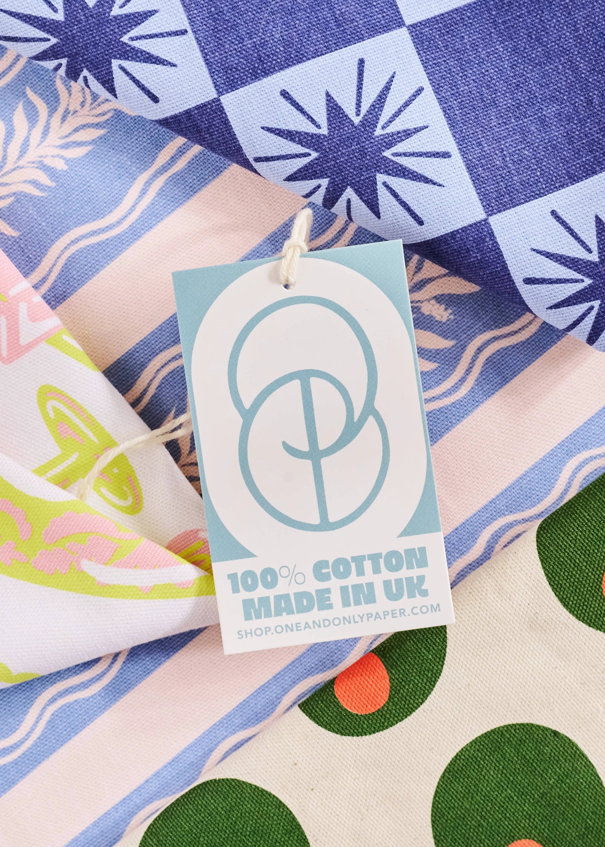 One & Only Paper - Pomodoro Tomato Red Illustration Tea Towel by One & Only Paper