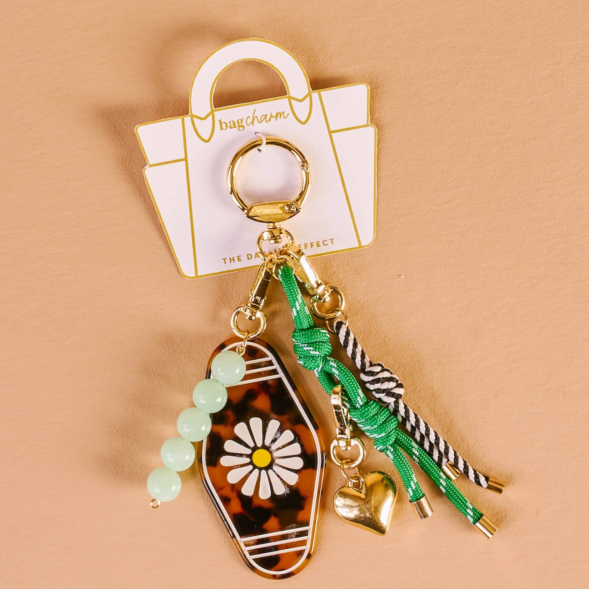 The Darling Effect - Motel Key Bag Charm-Free Spirit by The Darling Effect