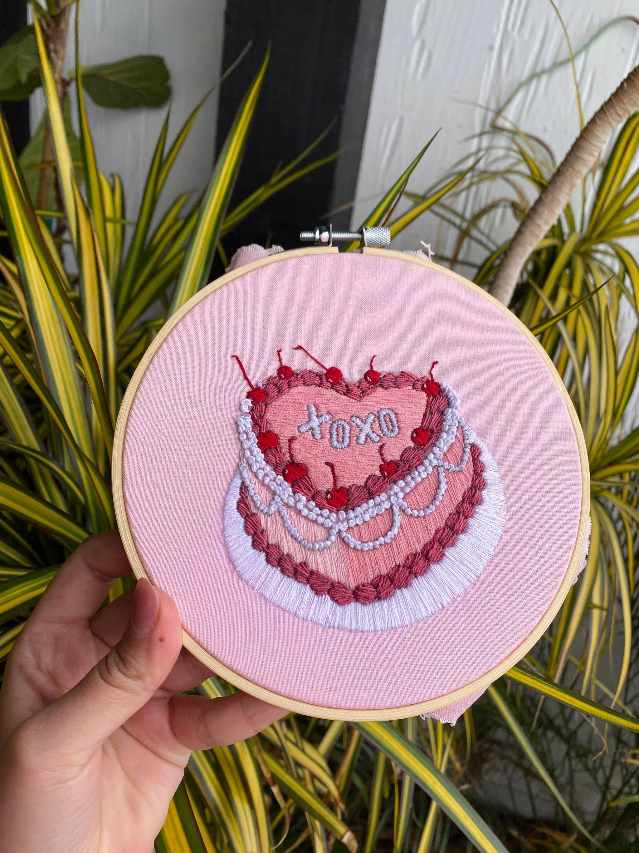 Sunday Mornings Shop LLC - Intermediate Embroidery Kit | Slice of Love by Sunday Mornings Shop LLC