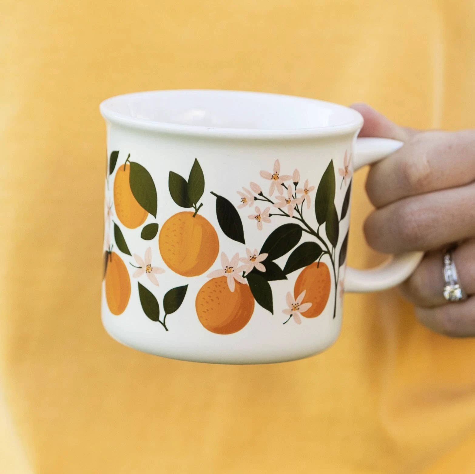 Paper Farm Press - Orange Orchard Mug by Paper Farm Press
