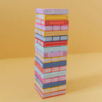 Pippi Post - Tumbling Book Stack - Wooden Block Stacking & Balance Game by Pippi Post
